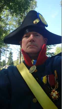 General von Döbeln rider in i handlingen